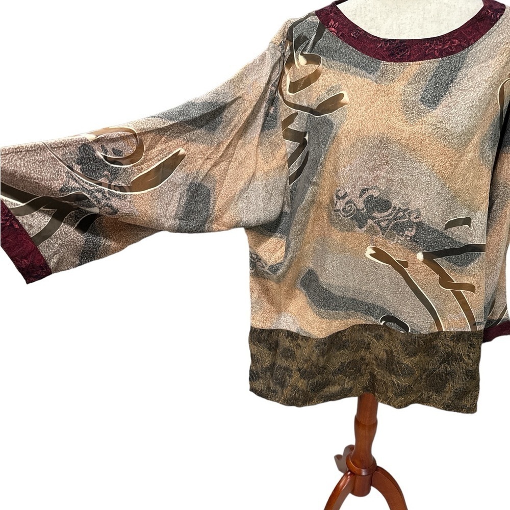 Kusnadi Art To Wear Tunic OS Boho - Picture 2 of 5